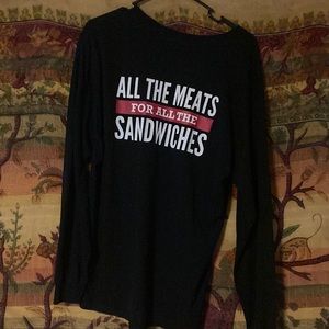 Long sleeve Arbys shirt